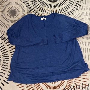 Blue Hollister Long sleeve shirt